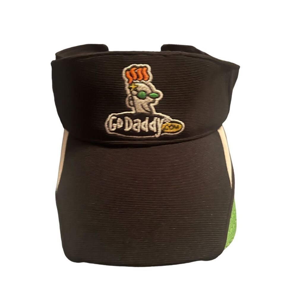 Chase Go Daddy Danica Patrick # 10 Unisex Official Nascar Black Visor Hat OSFM